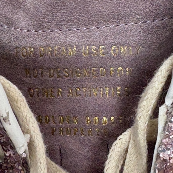 Golden Goose Super-Star LTD in‎ glitter- Size 38. - Picture 9 of 11
